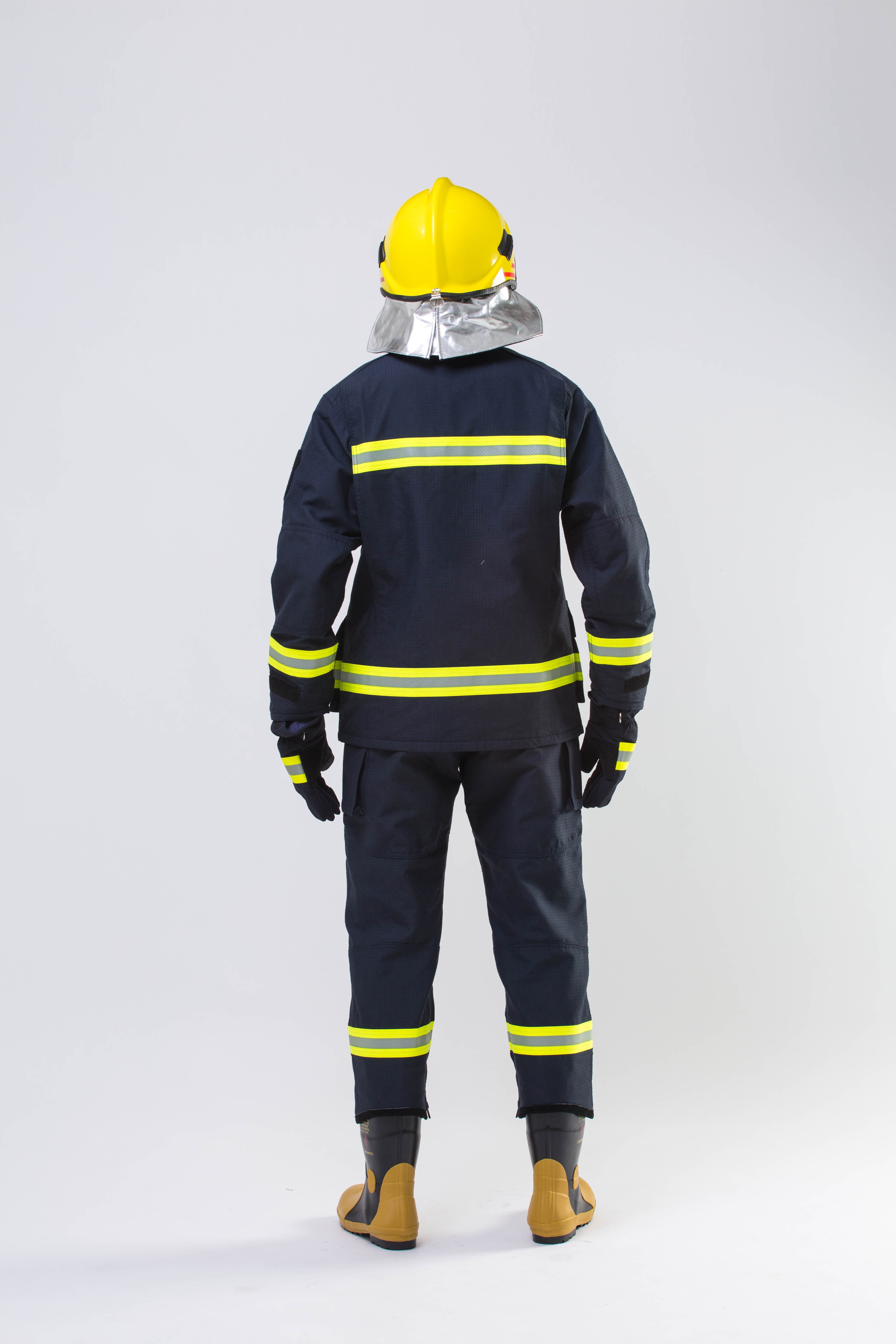  Aramid IIIA Firefighting clothing fireman suit with 4 layers